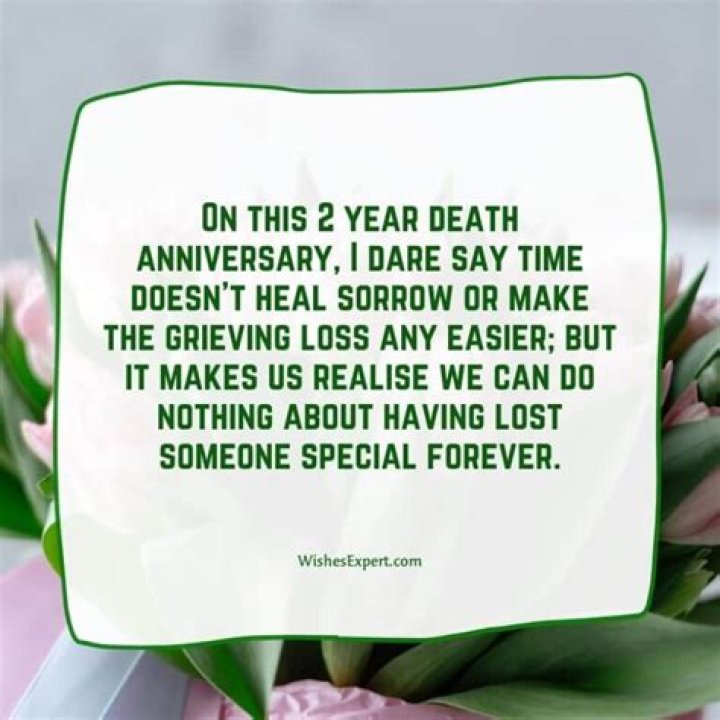 A Tribute On Their Anniversary Of Passing